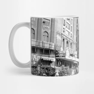 Vintage Cafe on C. San Antonio Madrid Spain Mug